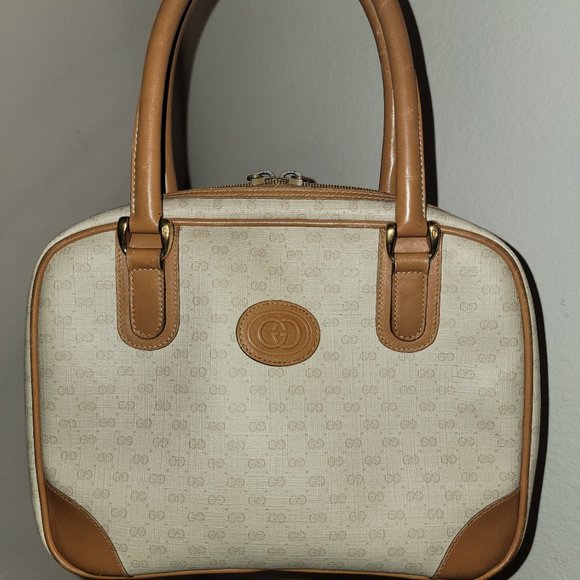 π 1980s VINTAGE GUCCI HANDBAG - Picture 3 of 17